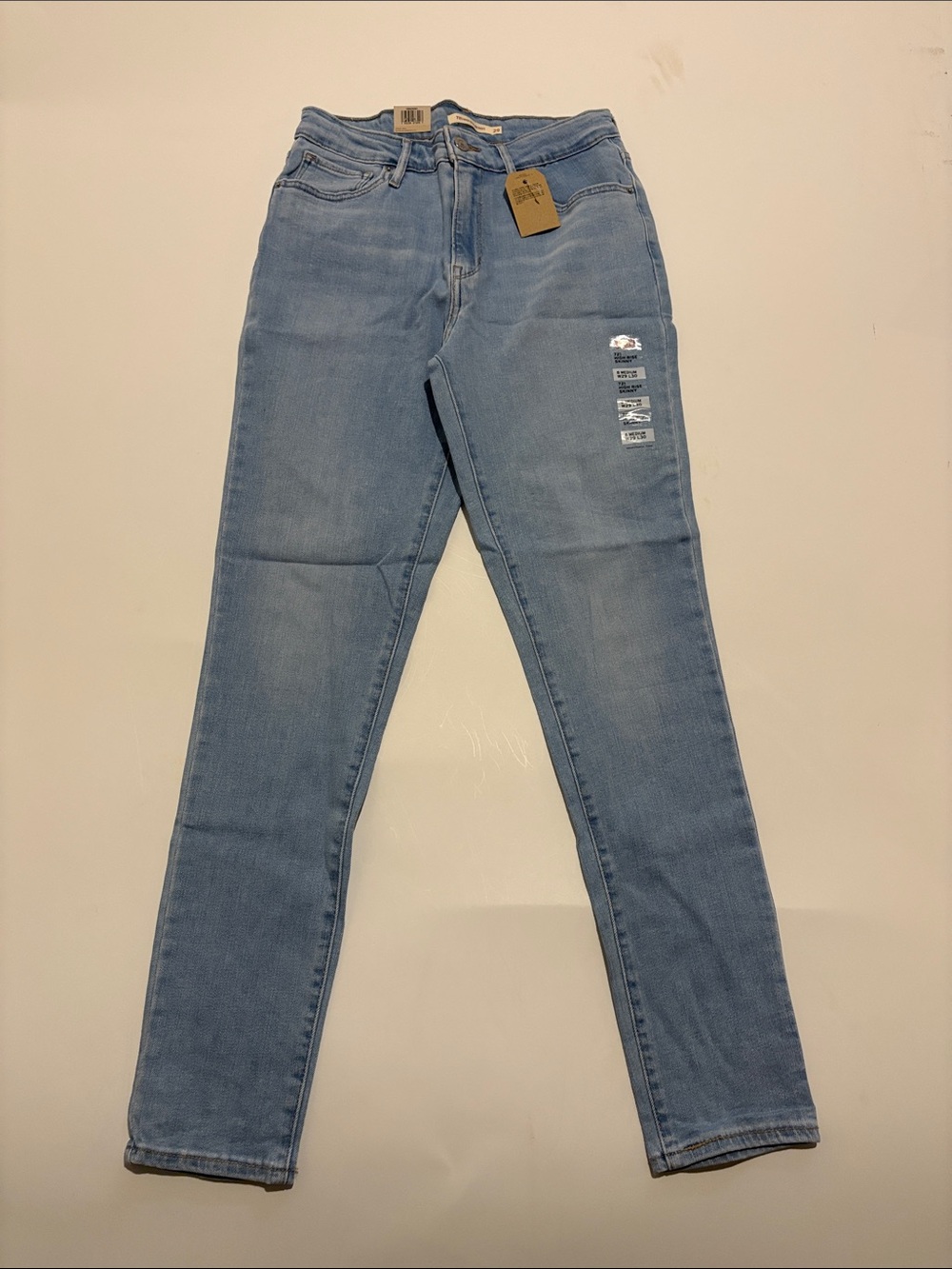 Levi's Women's 721 High-rise Skinny Light Wash Jeans